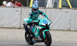 Tarran Mackenzie from GBR of PETRONAS MIE HONDA Team with Honda CBR600RR during the 2023 W...