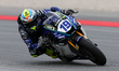 Andrea Mantovani from Italy of Evan Bros. WorldSSP Yamaha Team with Yamaha YZF R6 during t...