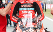 Nicolo Bulega from Italy of Aruba.it Racing WorldSSP Team with Ducati Panigale V2 during t...