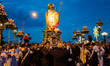 Procession of the Statue of St. Nicholas from the San Nicola Pier to Piazza del Ferrarese,...