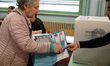 Voters on the ballot for local elections in Pisa, Italy, on May 14, 2023. Polls opened at...
