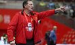 Gdansk, Poland 16th, January 2016  Obradovic Ljubomir - Montenegro team head coach during...