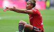 Nokita PARRIS of Manchester United Women during Vitality Women's FA Cup Final soccer match...