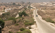 An Egyptian watch tower on the border with Egypt in Rafah, southern Gaza Strip on Septembe...