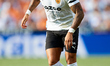 Justin Kluivert of Valencia CF in action during the LaLiga Santander match between Valenci...