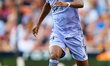 Tchouameni of Real Madrid CF in action during the LaLiga Santander match between Valencia...
