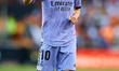 Luka Modric of Real Madrid CF looks on during the LaLiga Santander match between Valencia...
