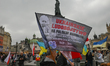 KRAKOW, POLAND - MAY 20, 2023: A small group of local members from a pro-nationalist orga...