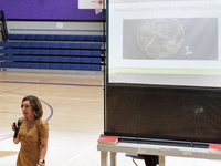  Nevada Casey Ayer Of County District Attorney's Office Hosts One Pill Can Kill Seminar At Silver Springs High School, on May 19th, 2023, in...