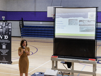  Casey Ayer Of Nevada County District Attorney's Office Hosts One Pill Can Kill Seminar At Silver Springs High School, on May 19th, 2023, in...