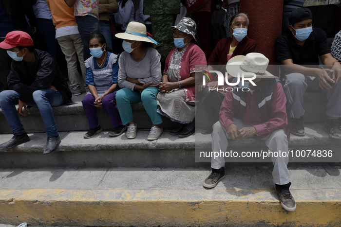 Government Of Puebla Shows Evacuation Route In Case Of Activation Of Red Phase In Case Of Explosion Of Popocatepetl Volcano, Mexico