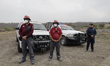 Security and civil protection checkpoint in the town of San Nicolas de Los Ranchos, Puebla...