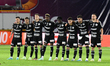 Players of Universitatea Cluj during penalty shoot-out during the finals of Cupa Romaniei,...
