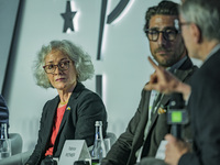 Marie Yovanovitch, Ambassador of the United States to Ukraine, in the Kyiv Security Forum celebrated in Ukraine. The forum is a platform for...