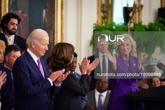 NCAA Champion LSU Women’s basketball team visits the White House