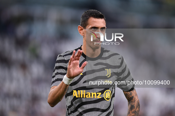 Angel Di Maria (Juventus) during the Serie A Football match between Juventus FC and AC Milan at Allianz Stadium, on 28 May 2023 in Turin, It...