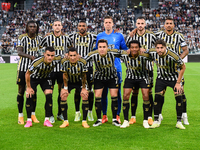 Juventus fc poses before he Serie A Football match between Juventus FC and AC Milan at Allianz Stadium, on 28 May 2023 in Turin, Italy (