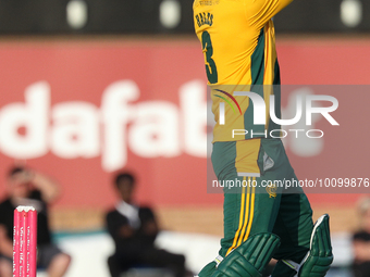 Alex Hales of Notts Outlaws in batting action during the Vitality T20 Blast match between Durham and Notts Outlaws at the Seat Unique Rivers...
