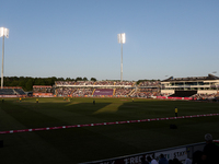A general view of play during the Vitality T20 Blast match between Durham and Notts Outlaws at the Seat Unique Riverside, Chester le Street...