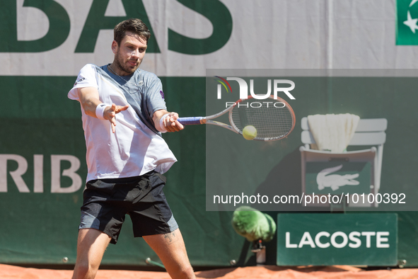 Cameron Norrie during Roland Garros 2023 in Paris, France on May 29,  2023. 