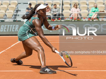 Sloan Stephens during Roland Garros 2023 in Paris, France on May 29,  2023. (