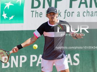 Alex de Minaur during Roland Garros 2023 in Paris, France on May 29,  2023. (