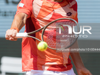 Aleksandar Kovacevic during Roland Garros 2023 in Paris, France on May 29,  2023. (