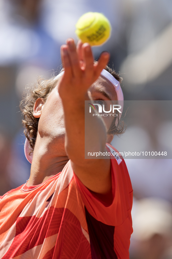 Aleksandar Kovacevic during Roland Garros 2023 in Paris, France on May 29,  2023. 