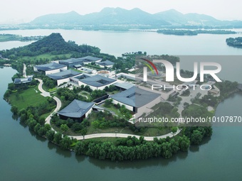 A view of the World Tourism Expo in Hangzhou, east China's Zhejiang Province, June 1, 2023, 2019. The World Tourism Expo officially opened o...