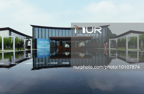 A view of the World Tourism Expo in Hangzhou, east China's Zhejiang Province, June 1, 2023, 2019. The World Tourism Expo officially opened o... by Costfoto/NurPhoto