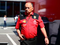 Fredric Vasseur of Scuderia Ferrari arrived into the circuit  during free practice of Spanish GP, 8th round of FIA Formula 1 World Champions...