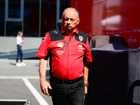 Fredric Vasseur of Scuderia Ferrari arrived into the circuit  during free practice of Spanish GP, 8th round of FIA Formula 1 World Champions...