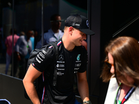 Mick Schumacher of Mercedes AMG F1 Team arrived into the circuit during free practice of Spanish GP, 8th round of FIA Formula 1 World Champi...