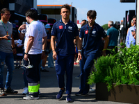 Nick De Vries of Scuderia Alpha Tauri arrived into the circuit during free practice of Spanish GP, 8th round of FIA Formula 1 World Champion...