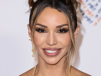 American television personality, actress and singer Scheana Shay arrives at the 30th Annual Race To Erase MS Gala held at the Fairmont Centu...