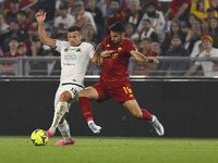 Zeki Celik of A.S. Roma during the 38th day of the Serie A Championship between A.S. Roma vs A.C. Spezia on June 4, 2023 at the Stadio Olimp...