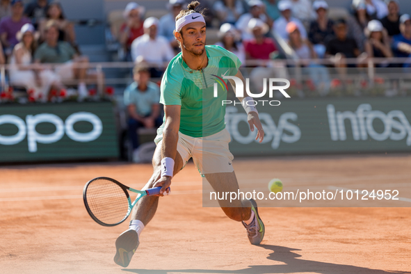 Lorenzo Musetti during Roland Garros 2023 in Paris, France on June 4, 2023. 