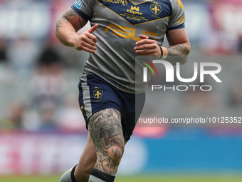 Liam Hood of Wakefield Trinity during the BetFred Super League match between Hull Football Club and Warrington Wolves at St. James's Park, N...