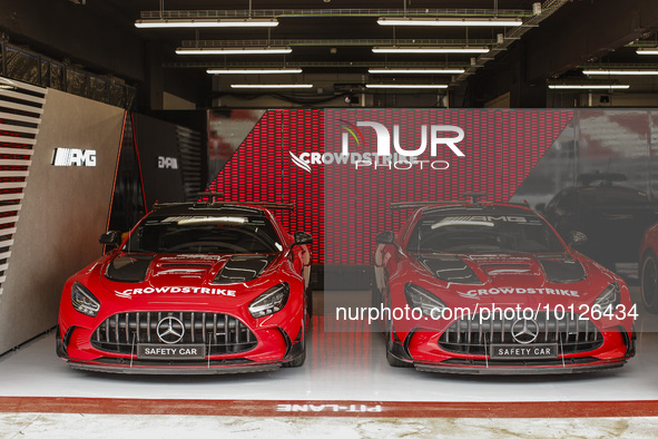 Mercedes AMG Safety Car during the Formula 1 AWS Spanish Grand Prix FIA Formula One World Championship from 1st to 4th of June, 2023 on the...