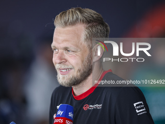 Kevin Magnussen of Denmark, MoneyGram Haas F1 Team, portrait during the Formula 1 AWS Spanish Grand Prix FIA Formula One World Championship...