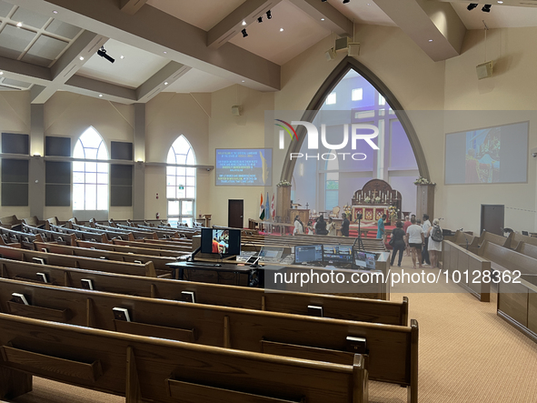Canadian Mar Thoma Church in Stouffville, Ontario, Canada. This church is the home of Christian devotees hailing from the South Indian state... by Creative Touch Imaging Ltd/NurPhoto