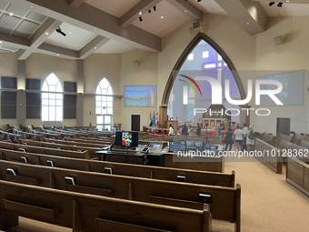 Canadian Mar Thoma Church in Stouffville, Ontario, Canada. This church is the home of Christian devotees hailing from the South Indian state... by Creative Touch Imaging Ltd/NurPhoto