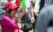 Anti-government protest of the political party Vazrazhdane in front of the National Assemb...