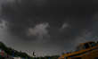 

Black clouds are hovering in the sky before the Monsoon rain in Kolkata, India, on June...