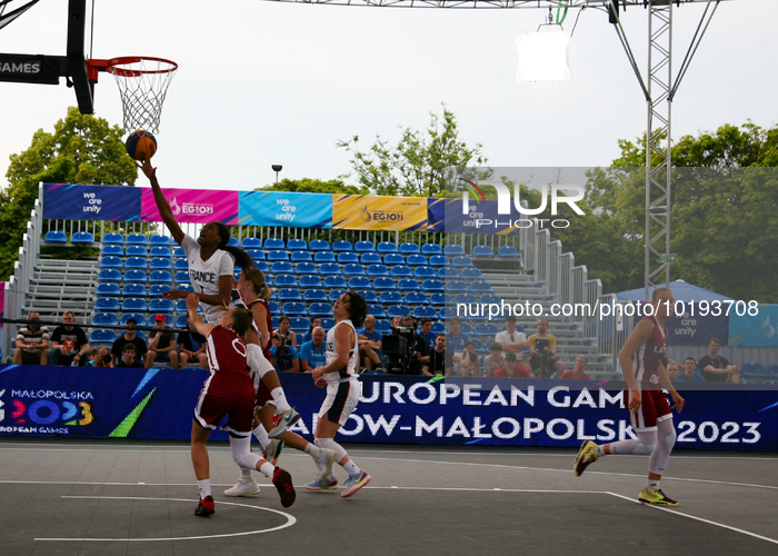 3x3 Basketball At The 3rd European Games In Krakow