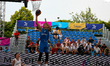 KRAKOW, POLAND - JUNE 21: 3x3 basketball match between the national team of Estonia and Se...