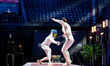 BEZHURA Dzhoan Feyb of Ukraine (L) and EHLER Alexandra of Germany fight Women's Epee Indi...
