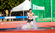 Urkus Isik during the Day 2 of Turkcell Super League Division 1 Athletics Championship, on...