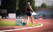 Semra Karaarslan during the Day 2 of Turkcell Super League Division 1 Athletics Championsh...