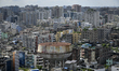 Buildings in Dhaka, Bangladesh, on Friday, July 7, 2023. Despite improvements in scores ac...